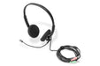 EAN 4016032474852 - Digitus DA-12202 auricular y casco Auriculares Alámbrico Diadema Oficina/Centro de llamadas Negro imagen 1