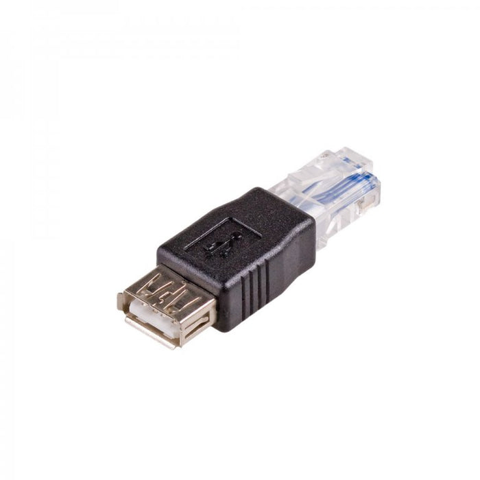EAN 5901720132260 - Akyga AK-AD-27 cambiador de género para cable RJ45 USB 2.0 type A Negro imagen 1