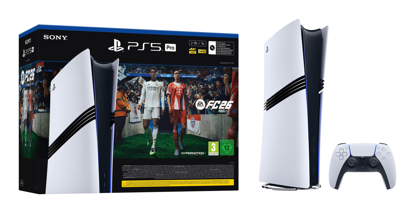 EAN 711719024118 - Sony PlayStation 5 Pro + EA Sports FC 26 Bundle Wifi Negro, Blanco imagen 2