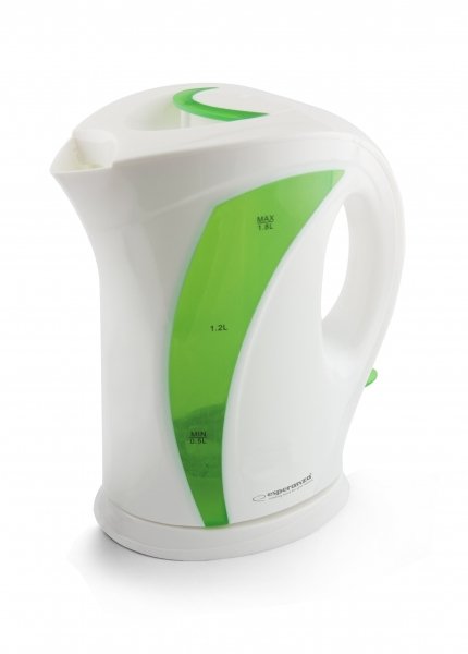 EAN 5901299932391 - Esperanza EKK018G tetera eléctrica 1,7 L 2200 W Verde, Blanco imagen 1