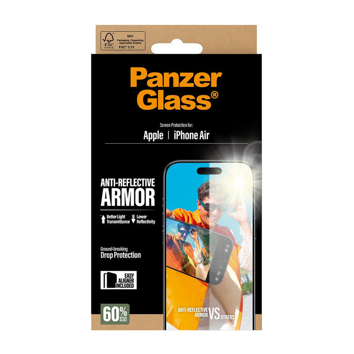 EAN 5715685026720 - PanzerGlass ® Anti-Reflective Armor Screen Protector iPhone Air w. EasyAligner Protector de pantalla Appl imagen 3