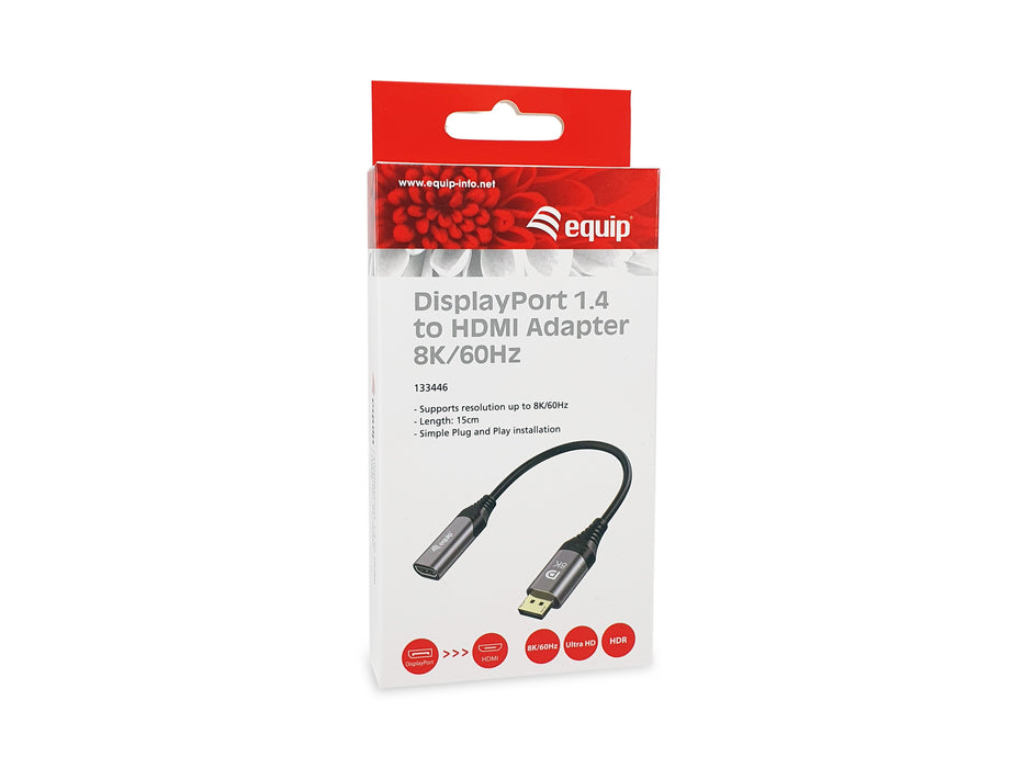 EAN 4015867230039 - Equip 133446 adaptador de cable de vídeo 0,15 m Negro, Gris imagen 6