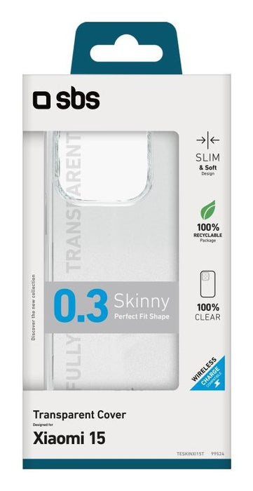 EAN 8018417499524 - SBS TESKINXI15T funda para teléfono móvil 16,1 cm (6.36") Transparente imagen 2