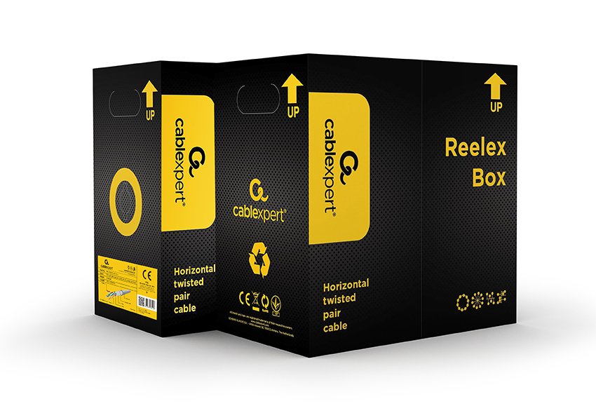 EAN 8716309084123 - Gembird CAT5e FTP 305m cable de red Negro F/UTP (FTP) imagen 4