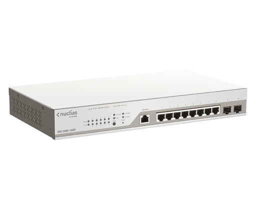 EAN 0790069442933 - D-Link DBS-2000-10MP switch Gestionado L2 Gigabit Ethernet (10/100/1000) Energía sobre Ethernet (PoE) Gri imagen 2