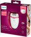 EAN 8710103883975 - Philips Satinelle Essential BRE255/00 depiladora Rosa, Blanco imagen 2