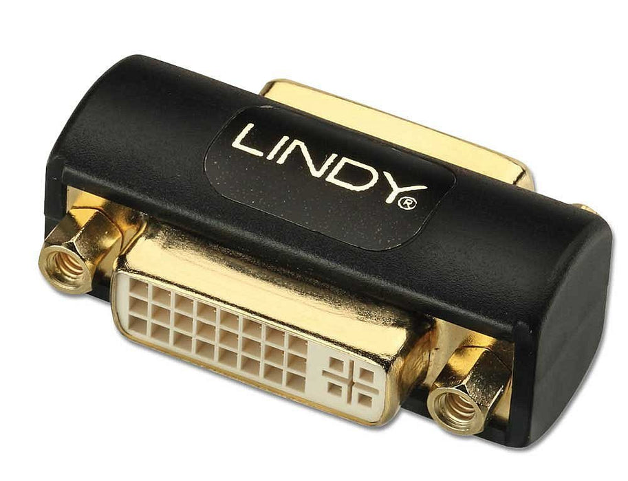 EAN 4002888412339 - Lindy 41233 cambiador de género para cable DVI Negro imagen 1