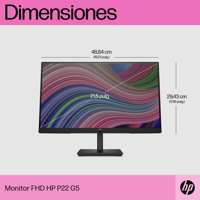 EAN 0196548138609 - HP P22 G5 FHD Monitor pantalla para PC 54,6 cm (21.5") 1920 x 1080 Pixeles Full HD LCD Negro imagen 10