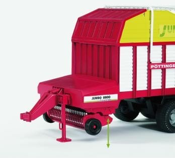 EAN 4001702022143 - BRUDER Pottinger Jumbo 6600 Profiline parte y accesorio de modelo a escala imagen 5