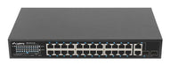 EAN 5901969440300 - Lanberg RSFE-24P-2C-250 switch No administrado Gigabit Ethernet (10/100/1000) Energía sobre Ethernet (PoE imagen 1