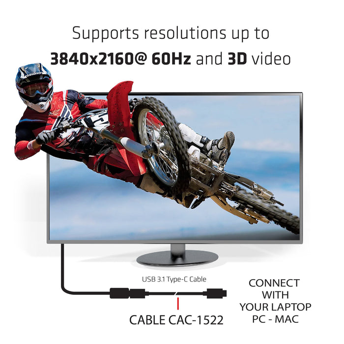 EAN 8719214470500 - CLUB3D 0.8m, 2xUSB3.1-C cable USB USB 3.2 Gen 2 (3.1 Gen 2) 1 m USB C Negro imagen 6