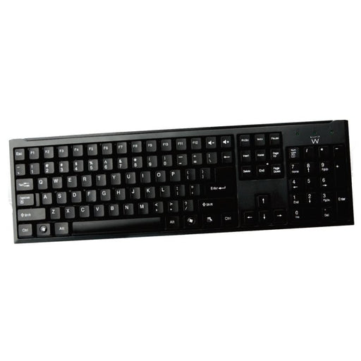 EAN 8716065227093 - Ewent EW3108 teclado Oficina USB + PS/2 Italiano Negro imagen 1