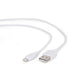 EAN 8716309095518 - Gembird CC-USB2-AMLM-2M-W cable de conector Lightning Blanco imagen 2