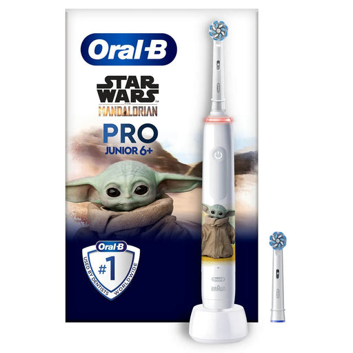 EAN 8006540957196 - Oral-B PRO 14876674 cepillo eléctrico para dientes Niño Cepillo dental giratorio Multicolor, Blanco imagen 1