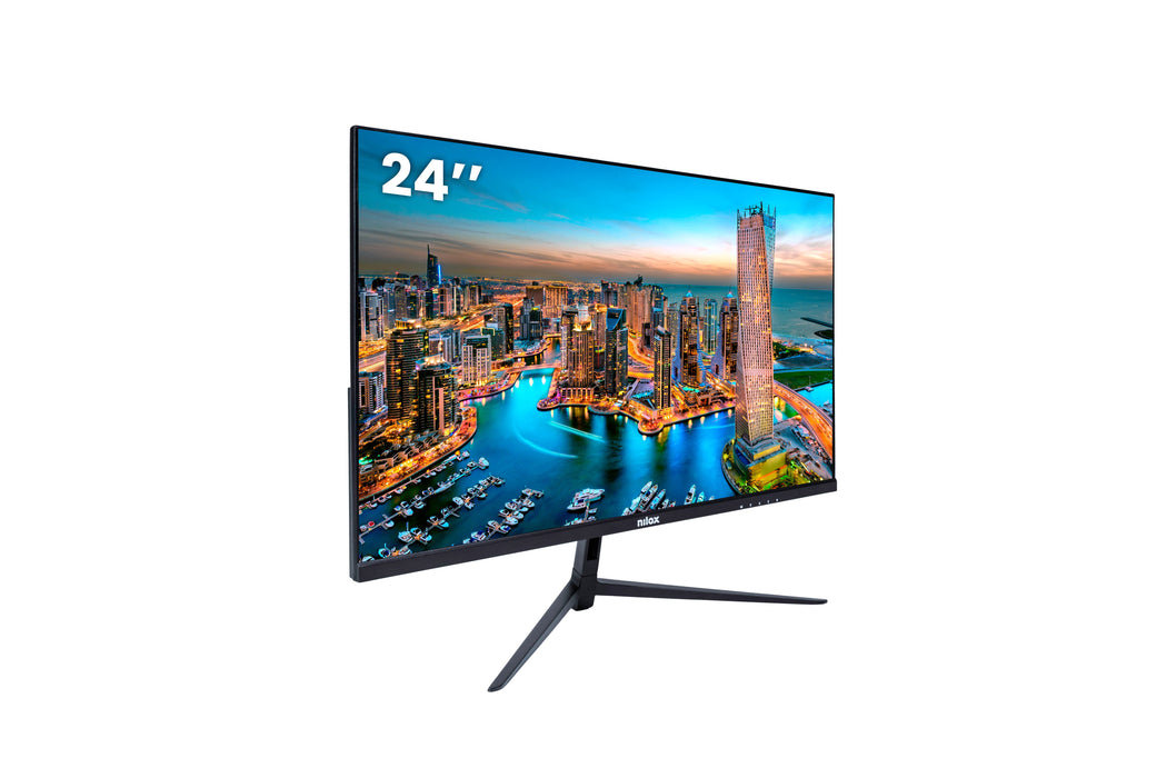EAN 8431775035379 - Nilox NXM24FHD111 pantalla para PC 61 cm (24") 1920 x 1080 Pixeles LED Negro imagen 4