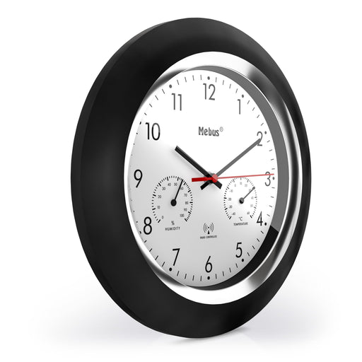 EAN 4007218194534 - Mebus 19453 reloj de mesa o pared Reloj digital Alrededor Negro, Blanco imagen 2
