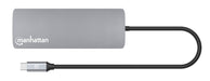 EAN 766623190459 - Manhattan 190459 base para portátil y replicador de puertos Alámbrico USB 3.2 Gen 1 (3.1 Gen 1) Type-C Gri imagen 9