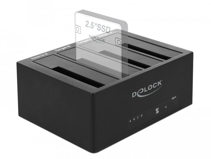 EAN 4043619640638 - DeLOCK 64063 base de conexión para disco duro USB 3.2 Gen 1 (3.1 Gen 1) Type-B Negro imagen 4