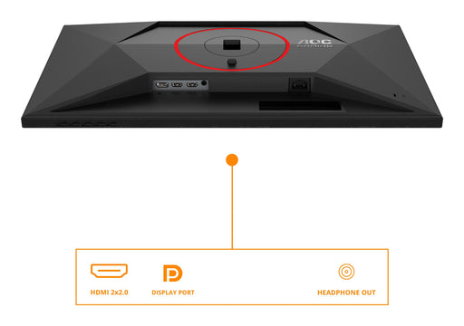 EAN 4038986182973 - AOC G4 Q27G4ZR pantalla para PC 68,6 cm (27") 2560 x 1440 Pixeles Quad HD LED Negro, Rojo imagen 2