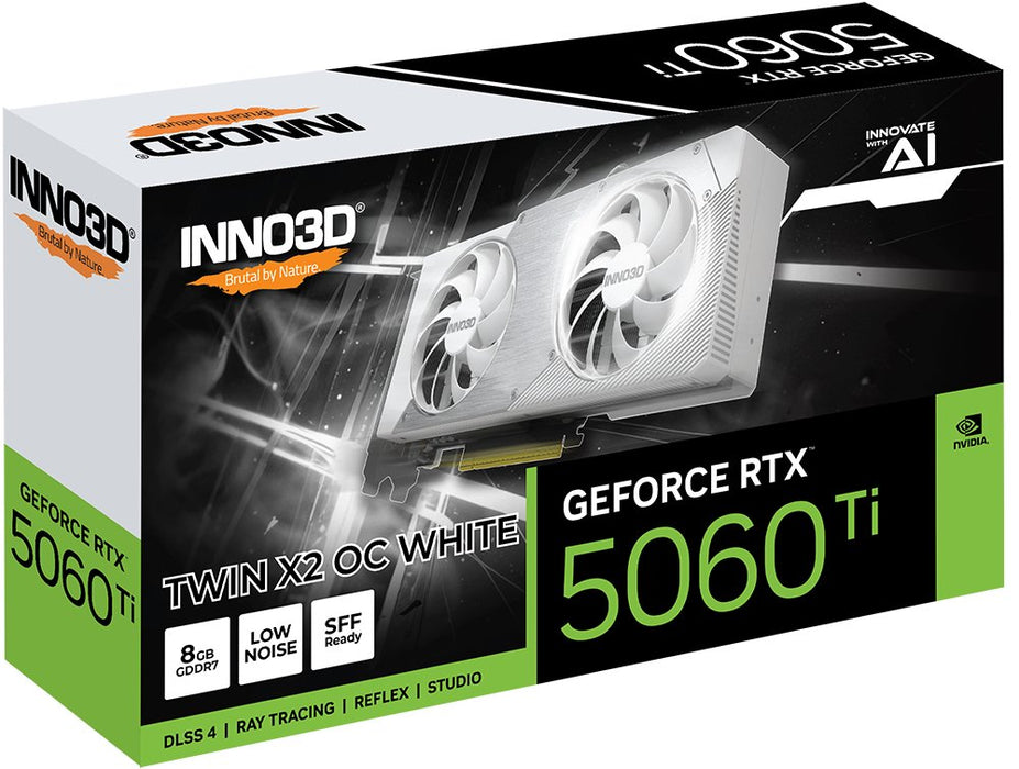 EAN 8886307700759 - INNO3D GeForce RTX 5060 Ti TWIN X2 OC NVIDIA 8 GB GDDR7 imagen 2