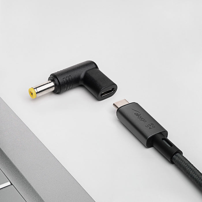 EAN 5901720138149 - Akyga AK-ND-C01 cambiador de género para cable USB-C 5.5 x 2.5 mm Negro imagen 2