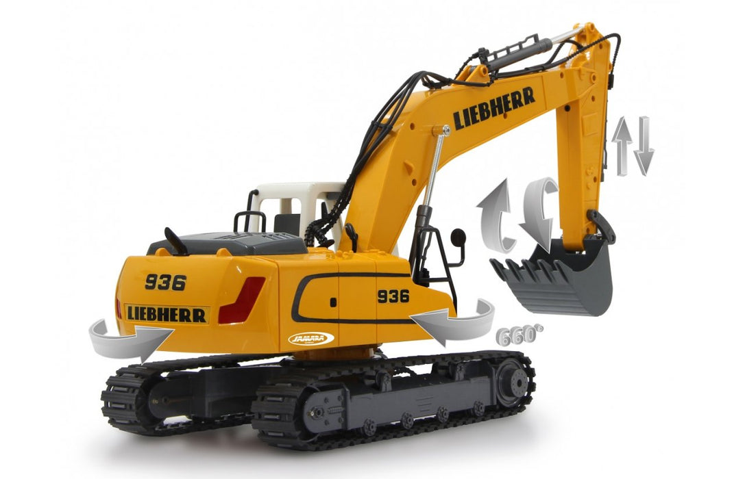 EAN 4042774434366 - Jamara Excavadora Liebherr R936 modelo controlado por radio Motor eléctrico 1:20 imagen 9