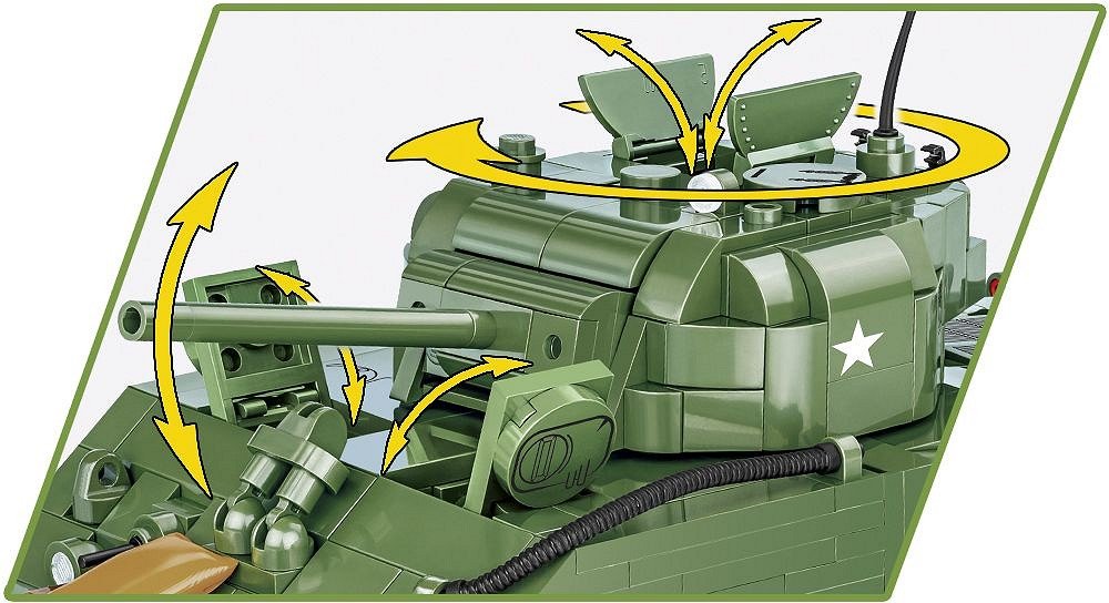 EAN 5902251025700 - COBI M4A3 Sherman imagen 4