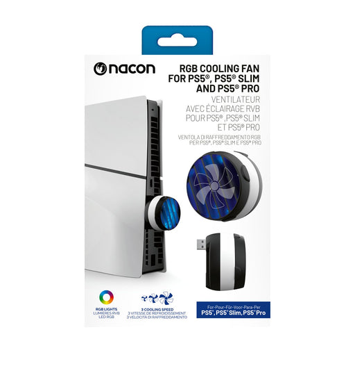 EAN 3665962028973 - NACON PS5COOLINGFANRGB Ventilador de refrigeración imagen 2