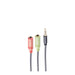 EAN 4017538092328 - shiverpeaks BS14-05041 cable de audio 0,25 m 2 x 3.5mm 3,5mm Negro imagen 1