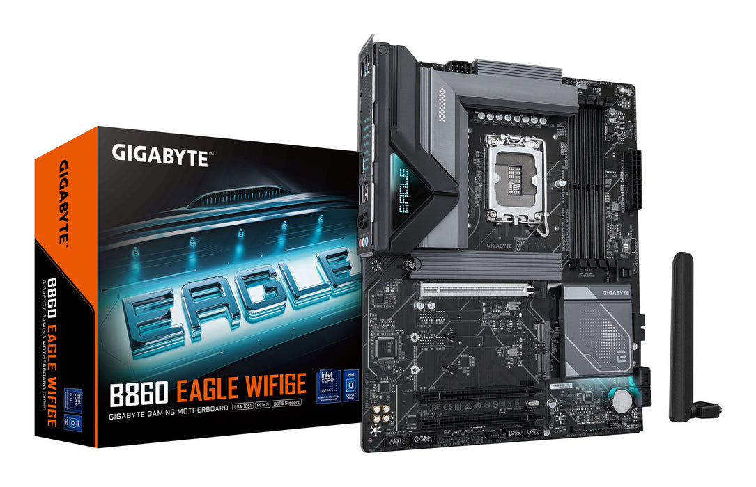 EAN 4719331866822 - GIGABYTE B860 EAGLE WIFI6E placa base Intel B860 LGA 1851 (Socket V1) ATX imagen 1