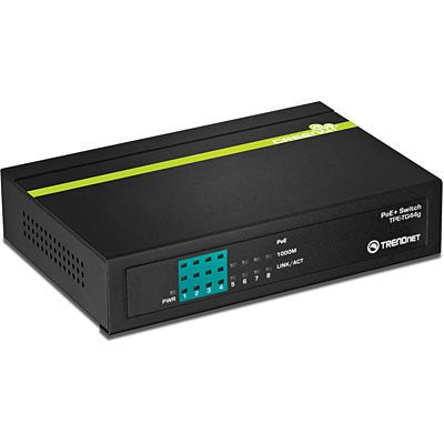 EAN 0710931505184 - Trendnet TPE-TG44G switch No administrado Energía sobre Ethernet (PoE) Negro imagen 1