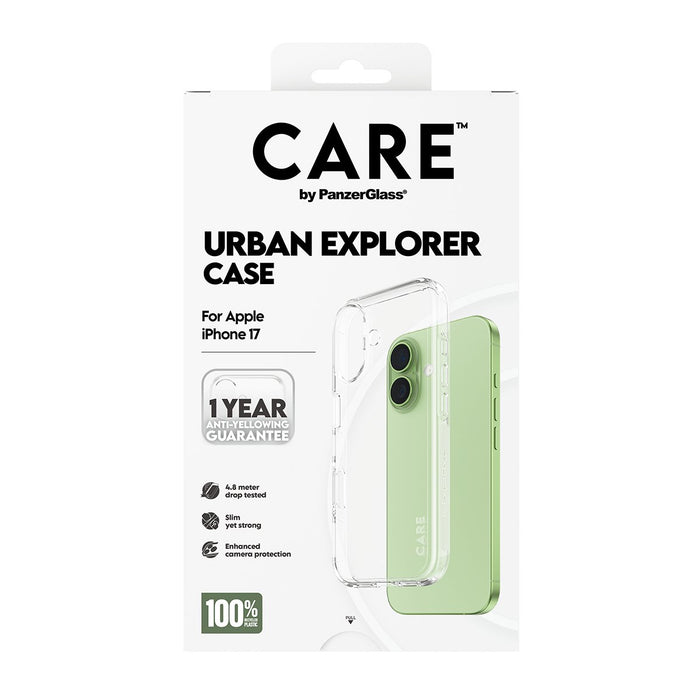 EAN 5715685026997 - PanzerGlass CARE by ® Flagship Case Transparent Urban Explorer w. Clear Frame iPhone 17 funda para teléfo imagen 3
