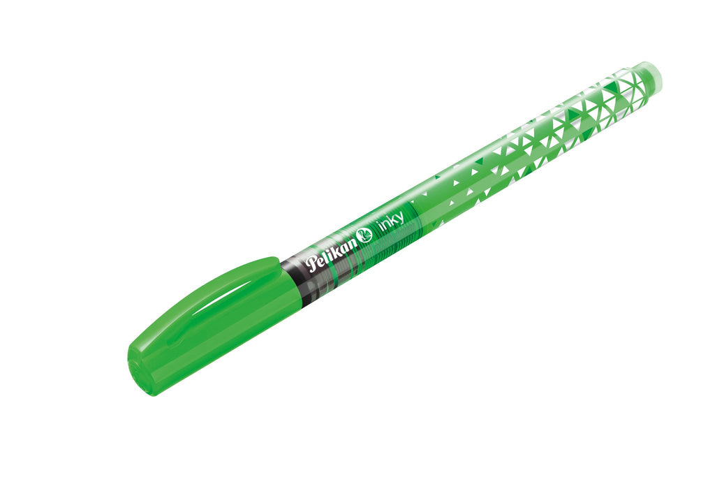 EAN 4012700100320 - Pelikan inky neon Bolígrafo cilíndrico Verde 10 pieza(s) imagen 1