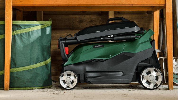 EAN 4059952658018 - Bosch AdvancedRotak Cortacésped de empuje a gasolina Batería Verde imagen 5