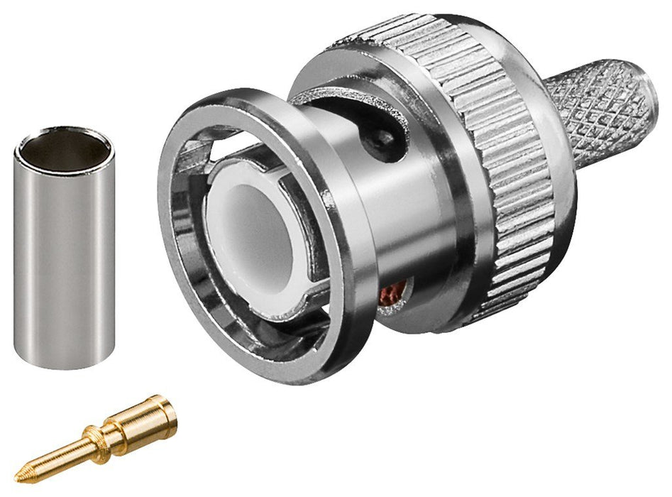 EAN 4040849113338 - Goobay 11333 conector coaxial BNC 10 pieza(s) 50 Ω imagen 1