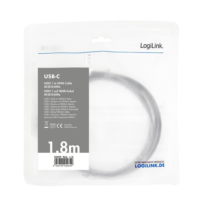 EAN 4052792050349 - LogiLink UA0329 Adaptador gráfico USB Negro imagen 4