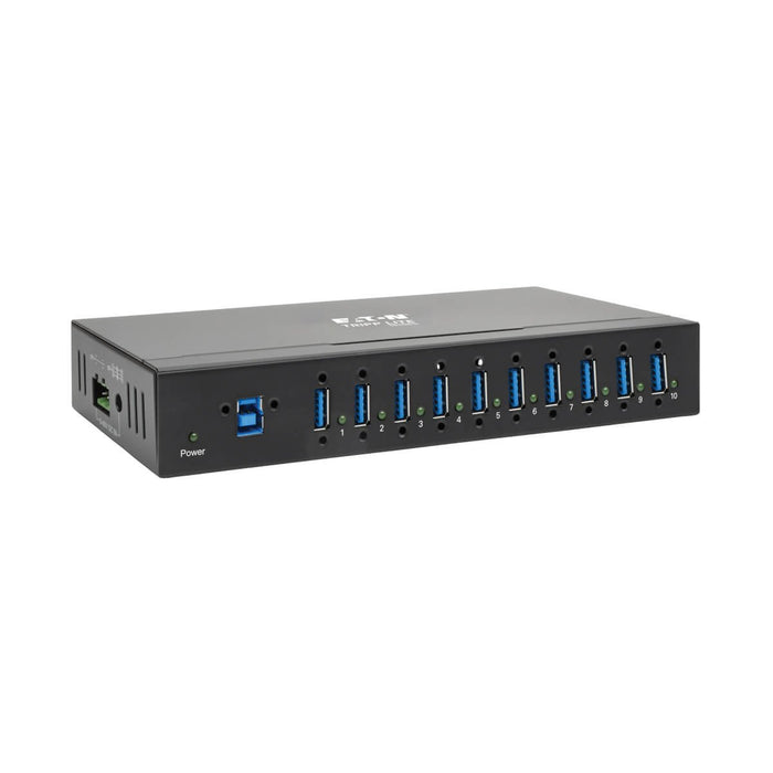 EAN 0037332231246 - Tripp Lite U360-010-IND hub de interfaz USB 3.2 Gen 1 (3.1 Gen 1) Type-B 5000 Mbit/s Negro imagen 1