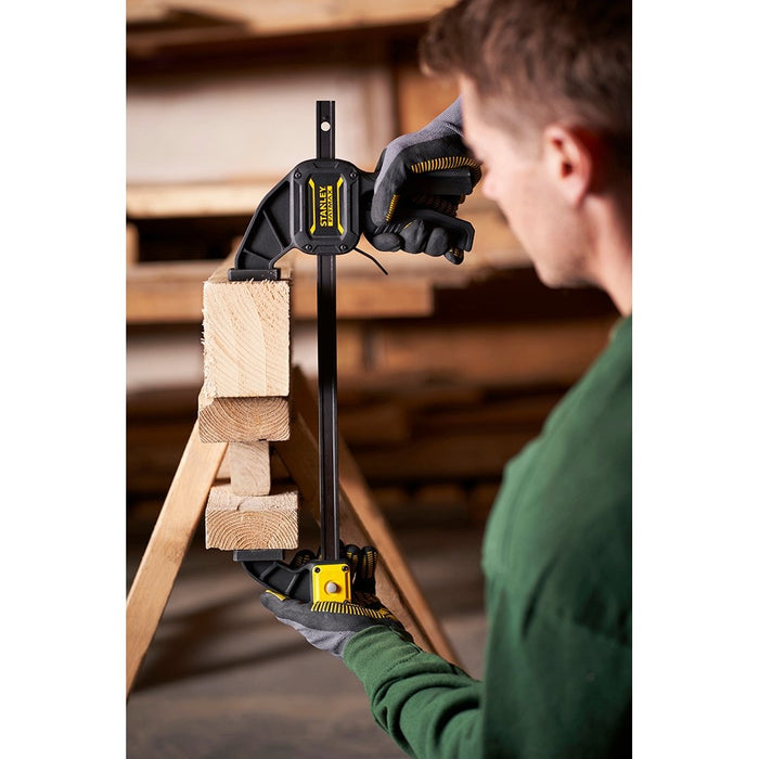 EAN 3253560832377 - Stanley FATMAX L Abrazadera de barra 90 cm Negro, Amarillo imagen 4
