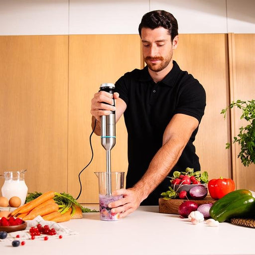 EAN 8435484039109 - Cecotec Power Pulsar 2300MAX Cream&Crrush Batidora de inmersión 2300 W Negro, Acero inoxidable imagen 4