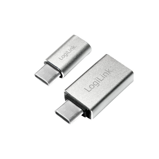 EAN 4052792041811 - LogiLink AU0040 cambiador de género para cable USB 3.1 C USB 3.0 A, Micro USB 2.0 Aluminio imagen 1