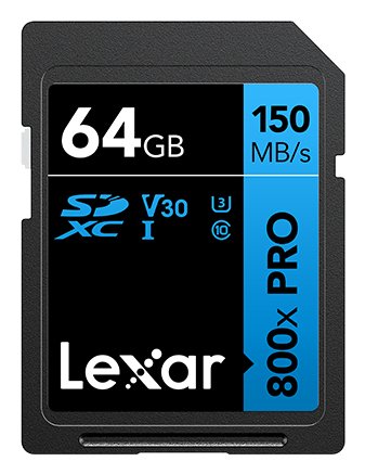 EAN 0843367130139 - Lexar High-Performance 800xPRO 64 GB SDXC UHS-I Clase 10 imagen 1