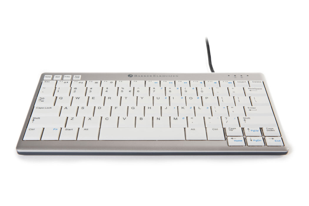 EAN 8719274671954 - BakkerElkhuizen UltraBoard 950 teclado Oficina USB QWERTY Inglés del Reino Unido Gris claro, Blanco imagen 2