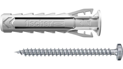 EAN 4048962482614 - Fischer 567935 tornillo de anclaje y taco 100 pieza(s) Juego de enchufes de pared y tornillos imagen 1