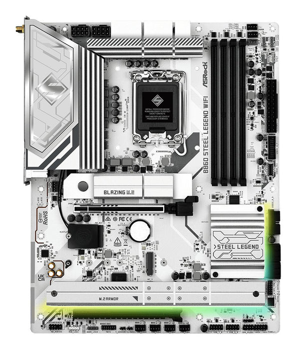 EAN 4711581490123 - Asrock B860 Steel Legend WiFi Intel B860 LGA 1851 (Socket V1) ATX imagen 2