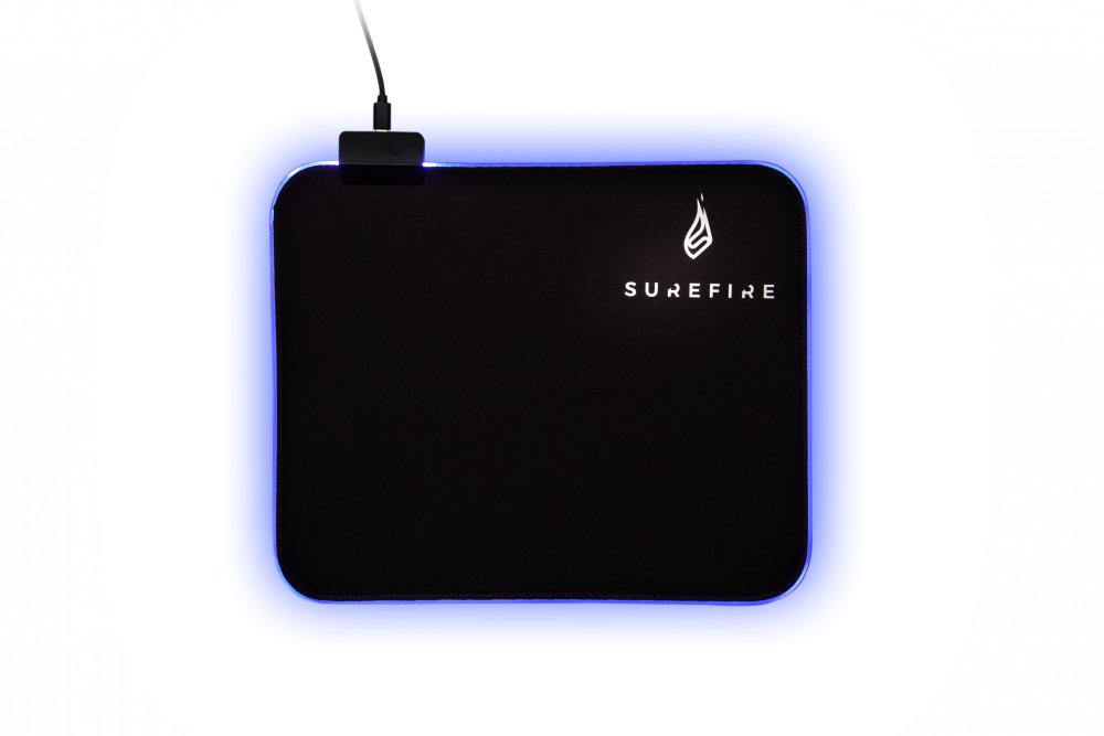 EAN 0023942488125 - SureFire Silent Flight RGB-320 Alfombrilla de ratón para juegos Negro imagen 1