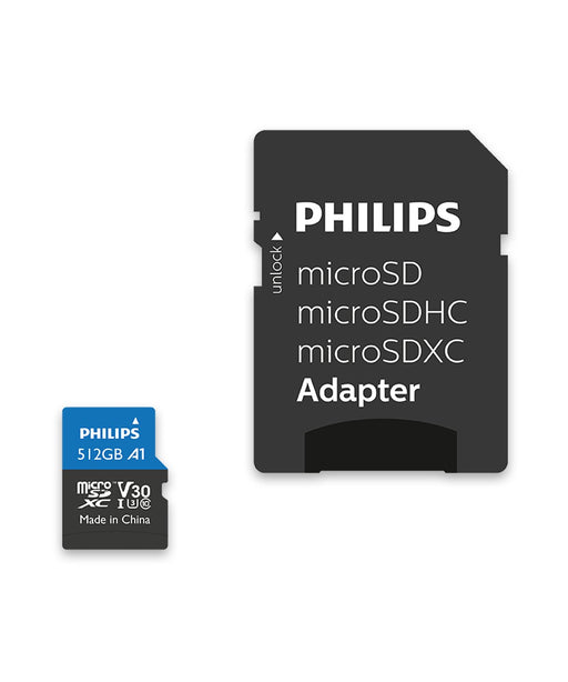 EAN 4895229114272 - Philips FM51MP65B/00 memoria flash 512 GB MicroSDHC UHS-I Clase 10 imagen 1