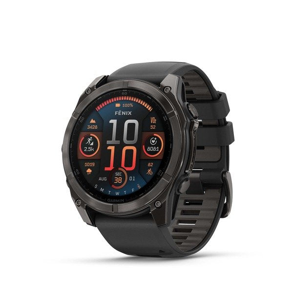 EAN 753759338206 - Garmin Fenix 8 3,56 cm (1.4") AMOLED 51 mm Digital 454 x 454 Pixeles Pantalla táctil Titanio Wifi GPS (sat imagen 1