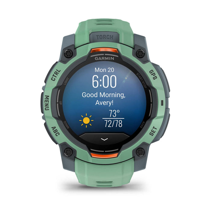EAN 0753759339494 - Garmin Instinct 3 AMOLED 3,05 cm (1.2") 45 mm Digital 390 x 390 Pixeles Pantalla táctil Verde GPS (satéli imagen 9