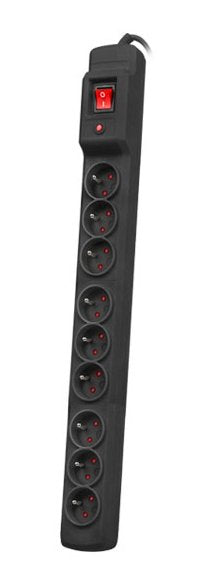 EAN 5904722194816 - Armac M9/15/CZ limitador de tensión Negro 9 salidas AC 250 V 1,5 m imagen 2