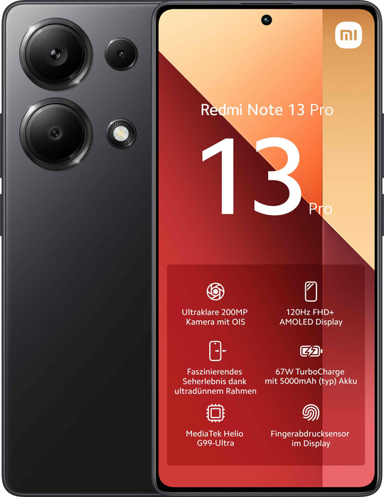EAN 6941812758878 - Xiaomi Redmi Note 13 Pro 16,9 cm (6.67") Ranura híbrida Dual SIM Android 13 4G USB Tipo C 8 GB 256 GB 500 imagen 1